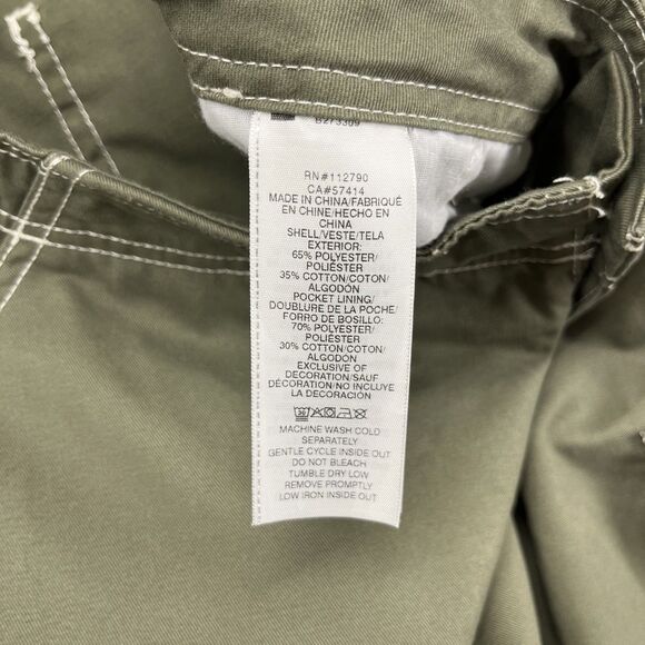 True Religion Jeans Cargo pants Men's Size 38 Kalamata Green $159 Flap - Picture 12 of 16